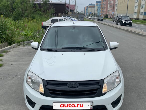 2017 Lada (ВАЗ) Granta I, белый, 500000 рублей - вид 1