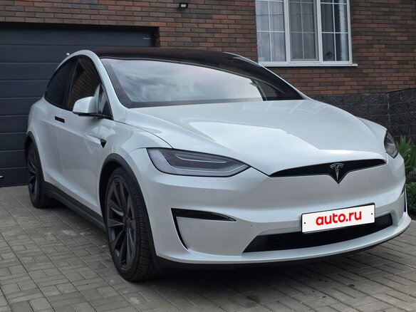 2022 Tesla Model X Plaid I Рестайлинг, белый, 8800000 рублей - вид 1