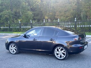 2007 Mazda 3 I (BK) Рестайлинг, чёрный, 670000 рублей, вид 4