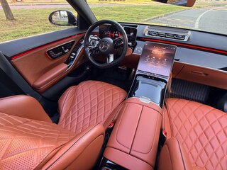 2021 Mercedes-Benz S-Класс 500 Long 4MATIC VII (W223), чёрный, 8420000 рублей, вид 2