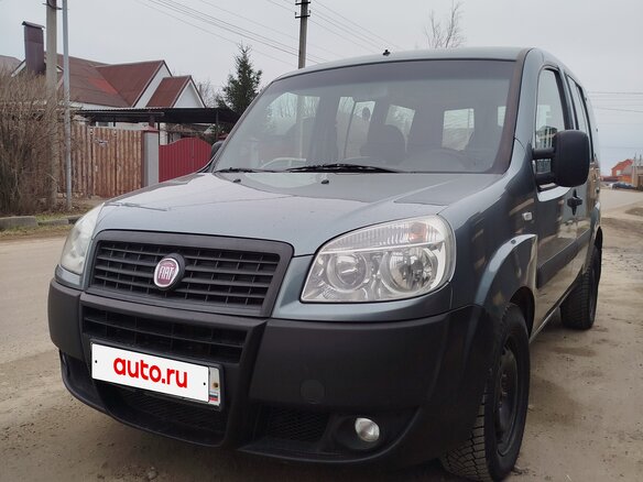 2011 Fiat Doblo I Рестайлинг, серый, 567000 рублей - вид 4