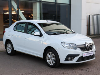 2019 Renault Logan II Рестайлинг, белый, 850000 рублей, вид 3