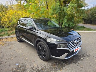 2021 Hyundai Santa Fe IV Рестайлинг, чёрный, 3550000 рублей, вид 3