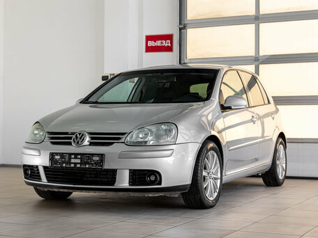 2005 Volkswagen Golf V, серебристый, 400000 рублей, вид 3