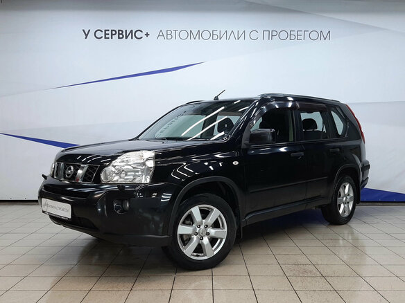 2008 Nissan X-Trail II, чёрный