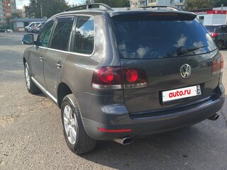 2008 Volkswagen Touareg I Рестайлинг, чёрный, 1200000 рублей, вид 4