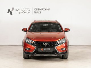 2019 Lada (ВАЗ) Vesta SW Cross I, красный, 840000 рублей, вид 2