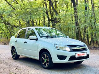 2017 Lada (ВАЗ) Granta I, белый, 615000 рублей, вид 2