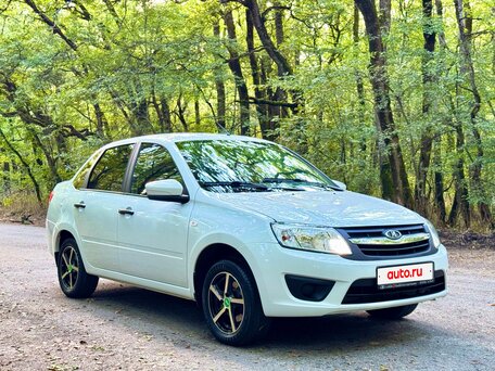 2017 Lada (ВАЗ) Granta I, белый, 615000 рублей, вид 2