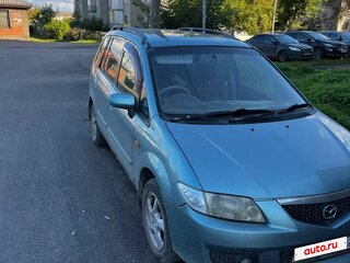 2003 Mazda Premacy I (CP), голубой, 365000 рублей, вид 5