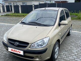 2008 Hyundai Getz I Рестайлинг, бежевый, 375000 рублей, вид 1