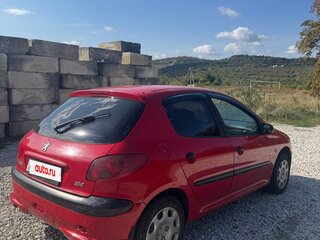 2007 Peugeot 206, красный, 330000 рублей, вид 3