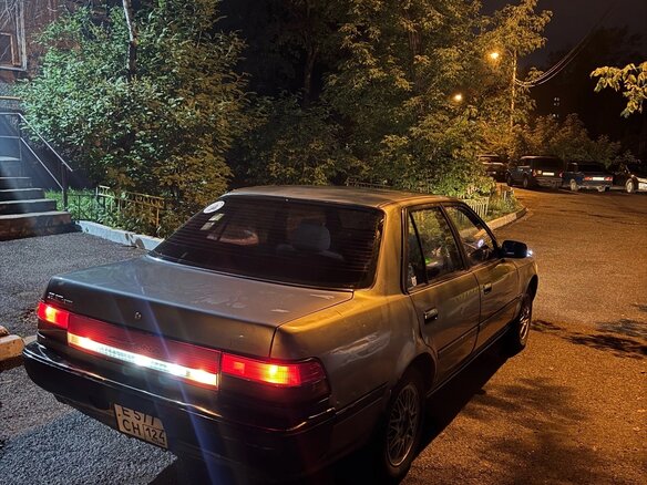 1990 Toyota Corona VIII (T170), серый, 105000 рублей - вид 6