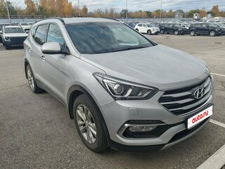 2015 Hyundai Santa Fe III Рестайлинг, серебристый, 1873000 рублей, вид 3
