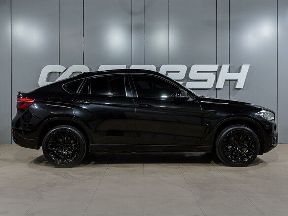 2015 BMW X6 30d II (F16), чёрный, 3999000 рублей - вид 4