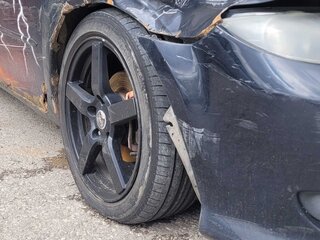 2005 Mazda 6 I (GG), чёрный, 190000 рублей, вид 4