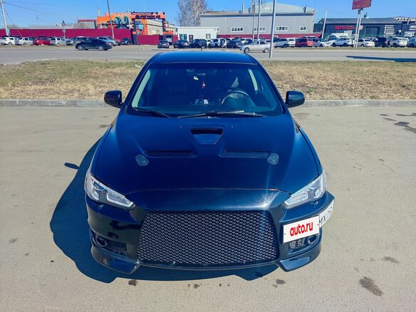 2007 Mitsubishi Lancer X, чёрный, 650000 рублей - вид 2