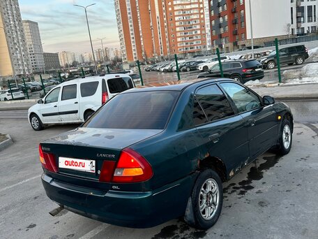 1997 Mitsubishi Lancer VII, зелёный, 129999 рублей, вид 4