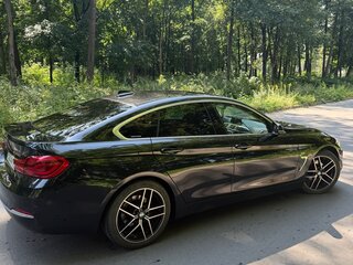 2018 BMW 4 серии Gran Coupe 420i F32/F33/F36 Рестайлинг, чёрный, 2700000 рублей, вид 4