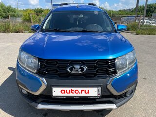 2022 Lada (ВАЗ) Largus Cross I Рестайлинг, синий, 1180000 рублей, вид 2