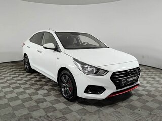 2018 Hyundai Solaris II, белый, 1060000 рублей, вид 3