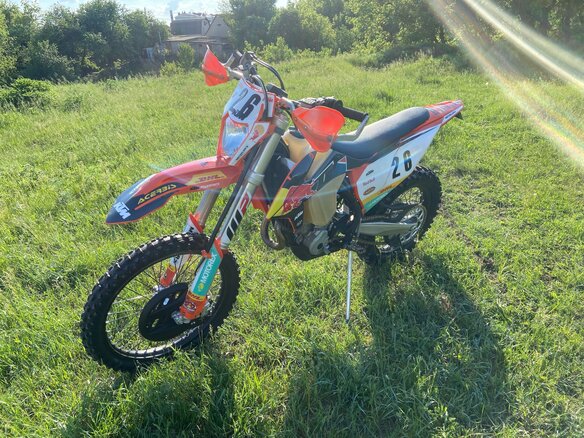 2022 KTM 350 EXC F, чёрный, 720000 рублей