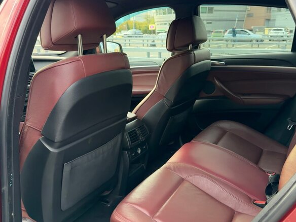 2008 BMW X6 30d I (E71), красный - вид 22
