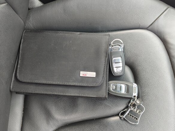2008 Audi A4 IV (B8), синий, 890000 рублей - вид 14