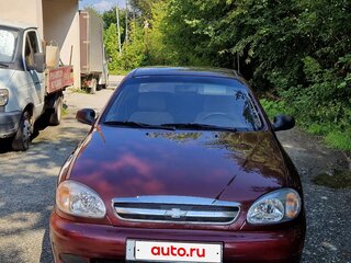 2008 Chevrolet Lanos I, красный, 180000 рублей, вид 1