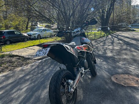 2011 KTM 690 SMC, оранжевый, 450000 рублей, вид 4