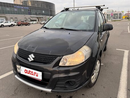 2012 Suzuki SX4 I (Classic) Рестайлинг, чёрный, 700000 рублей, вид 1
