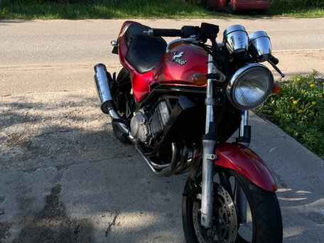 1998 Kawasaki ZR250 Balius, красный, 350000 рублей, вид 2