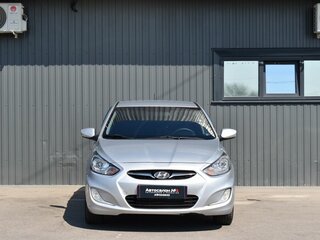 2011 Hyundai Solaris I, серебристый, 529888 рублей, вид 3