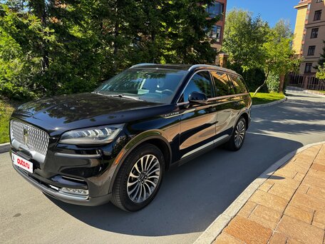 2021 Lincoln Aviator II, чёрный, 5150000 рублей, вид 1