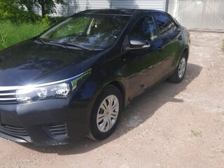2013 Toyota Corolla XI (E160, E170, E180), чёрный, 750000 рублей, вид 2