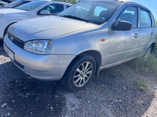 2008 Lada (ВАЗ) Kalina I, серебристый, 175000 рублей, вид 1