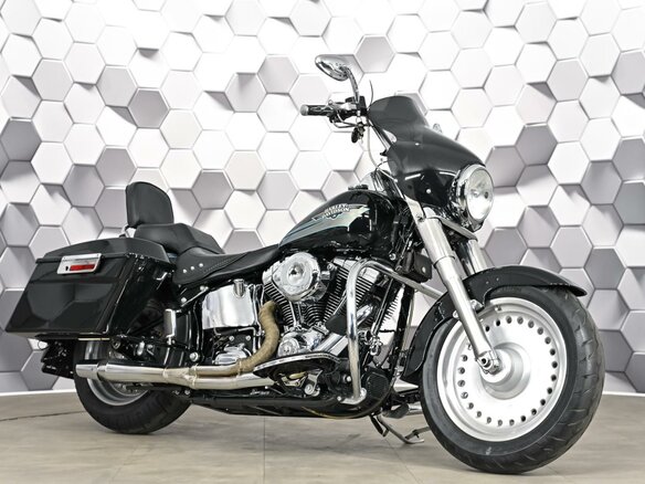2009 Harley-Davidson Fat Boy, чёрный, 949000 рублей