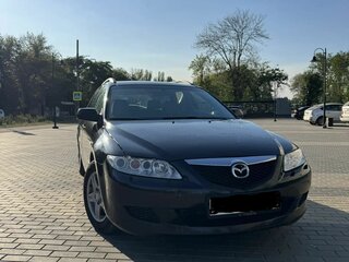 2004 Mazda 6 I (GG), чёрный, 650000 рублей, вид 1