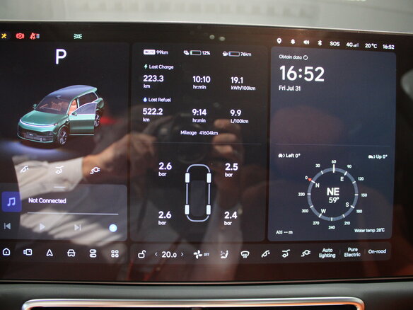2023 Li Auto (Lixiang) L9 44.5 kWh I, зелёный - вид 18