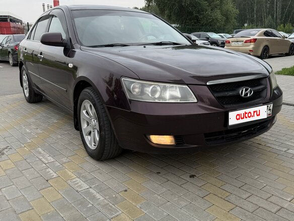 2006 Hyundai Sonata V (NF), пурпурный, 500000 рублей