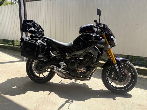 2014 Yamaha MT-09 (FZ-09), фиолетовый, 840000 рублей - вид 10