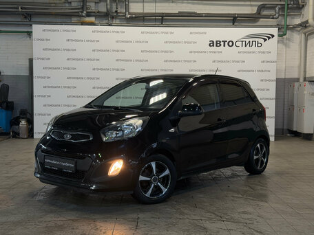 2012 Kia Picanto II, чёрный, 579000 рублей, вид 1