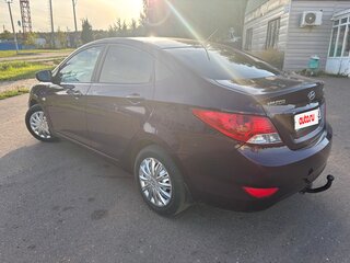 2013 Hyundai Solaris I, фиолетовый, 623000 рублей, вид 5