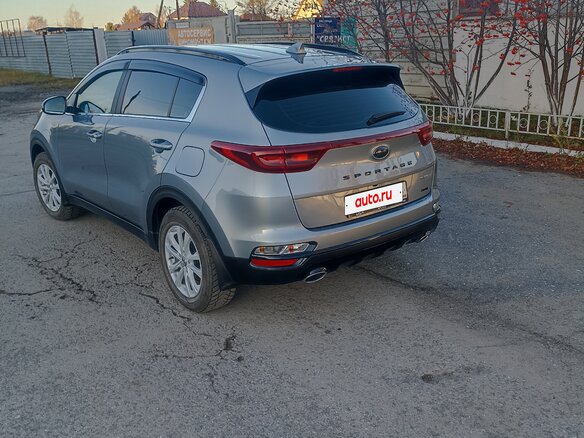 2021 Kia Sportage IV Рестайлинг, серый, 2458000 рублей - вид 7