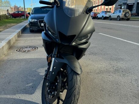 2020 Yamaha YZF-R3, чёрный, 520000 рублей, вид 4