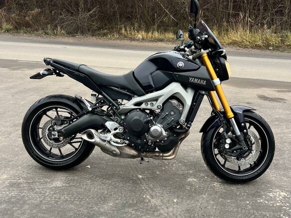 2014 Yamaha MT-09 (FZ-09), фиолетовый, 630000 рублей - вид 5