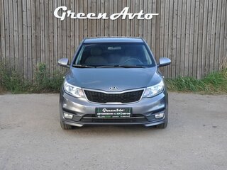 2015 Kia Rio III Рестайлинг, серый, 970000 рублей, вид 2