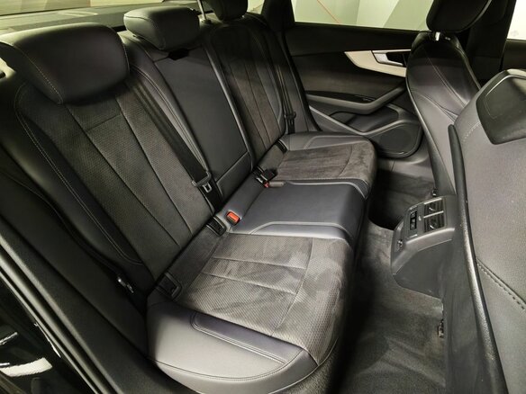 2020 Audi A4 35 TFSI V (B9) Рестайлинг, чёрный, 2675000 рублей - вид 16