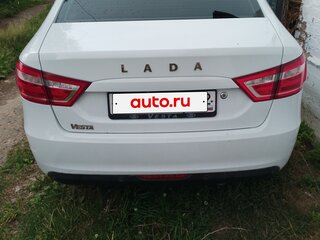 2017 Lada (ВАЗ) Vesta I, белый, 690000 рублей, вид 4