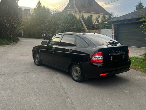 2015 Lada (ВАЗ) Priora I Рестайлинг, чёрный, 565000 рублей - вид 6